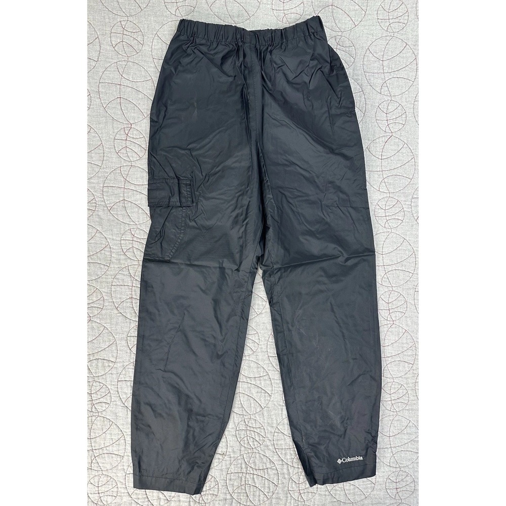 Columbia‎ Kids Cypress Brook II Rain Shell Pants Black Size Medium 10/12